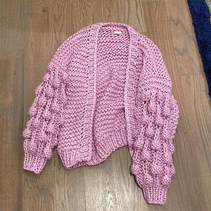 En Elly lilac sweater (from Nordstrom)